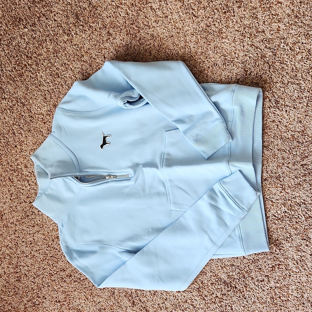 PINK Quarter Zip, Size Medium, new-tags removed